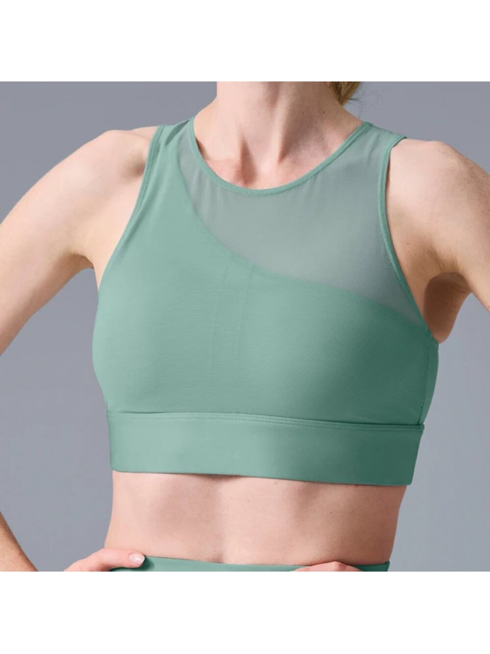 Alo Airlift Mesh Coastline Bra S